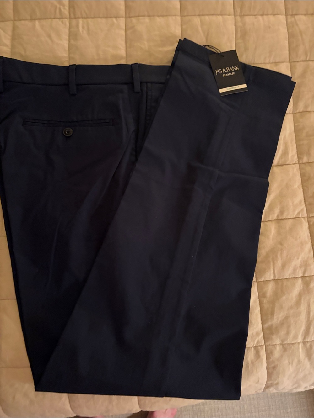 Jos. A. Bank Navy Blue Men's Dress Pants